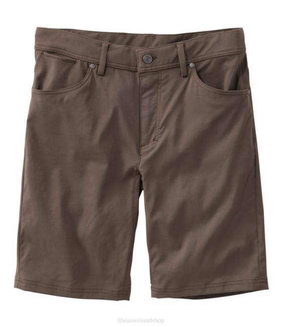 L.L.Bean Venture Stretch Five-Pocket Shorts Men J46J6528 Clothing Dark Cinder