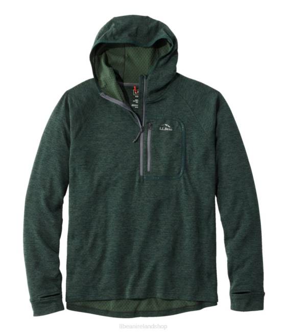 L.L.Bean Adventure Grid Fleece Men J46J751 Clothing Dark Hunter