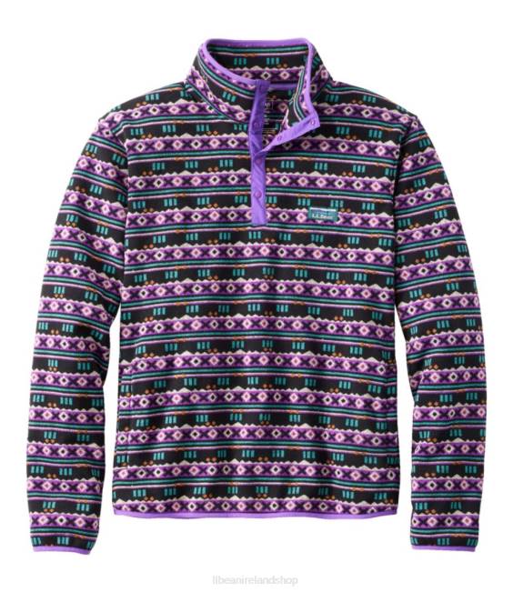 L.L.Bean Sweater Fleece Pullover Men J46J7222 Clothing Black Mountain Classic