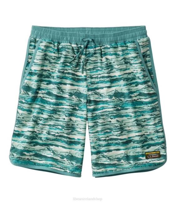 L.L.Bean All-Adventure Swim Shorts Men J46J5841 Clothing Deep Azure Ascent