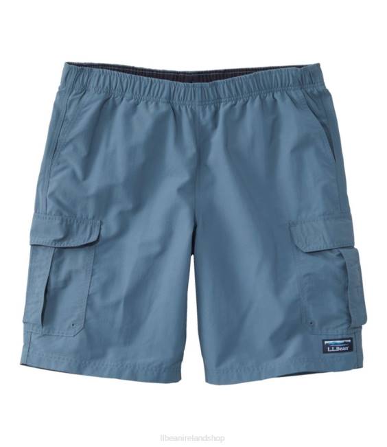 L.L.Bean Classic Supplex Sport Shorts Men J46J4716 Clothing Iron Blue