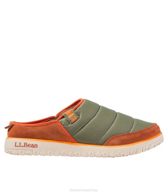 L.L.Bean Mountain Classic Quilted Slides Men J46J1095 Footwear Adobe/Deep Olive