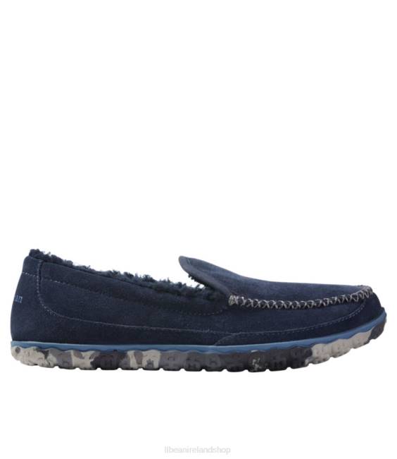L.L.Bean Mountain Slippers Men J46J970 Footwear Carbon Navy