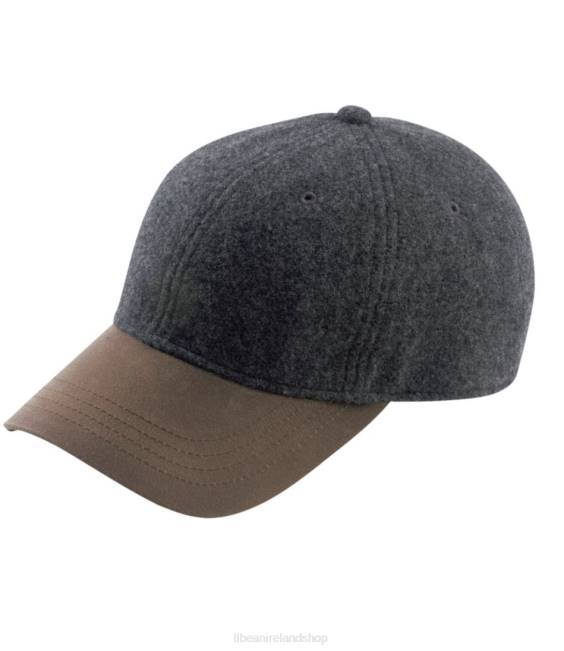 L.L.Bean Wool-Blend Ball Cap Men J46J5049 Accessories Charcoal