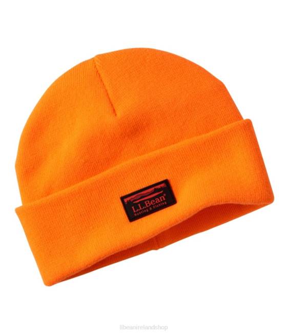 L.L.Bean Northwoods Hunter's Beanie Men J46J5379 Outdoor Equipment Hunter Orange