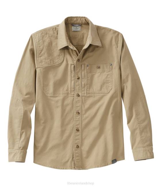 L.L.Bean Stretch Shirt Men J46J1747 Outdoor Equipment Briar
