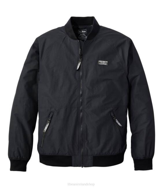 L.L.Bean 3-Season Bomber Jacket Men J46J4836 Outerwear Black