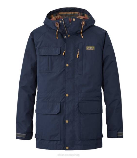 L.L.Bean Mountain Classic Water-Resistant Jacket Men J46J519 Outerwear Nautical Navy