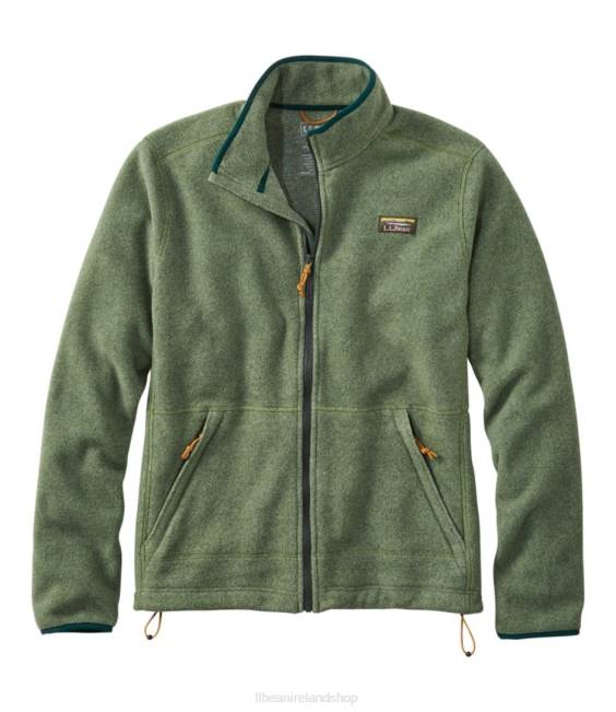 L.L.Bean Mountain Classic Fleece Jacket Men J46J6988 Outerwear Rain Forest