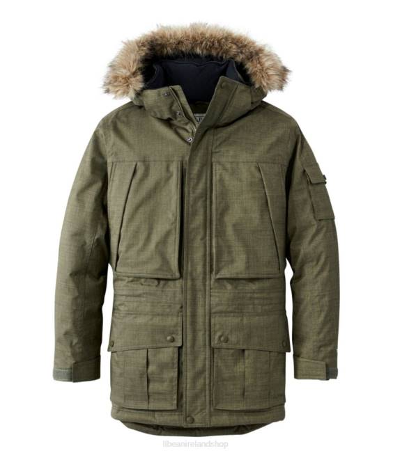 L.L.Bean Baxter State Parka Men J46J5105 Outerwear Kelp Green Heather