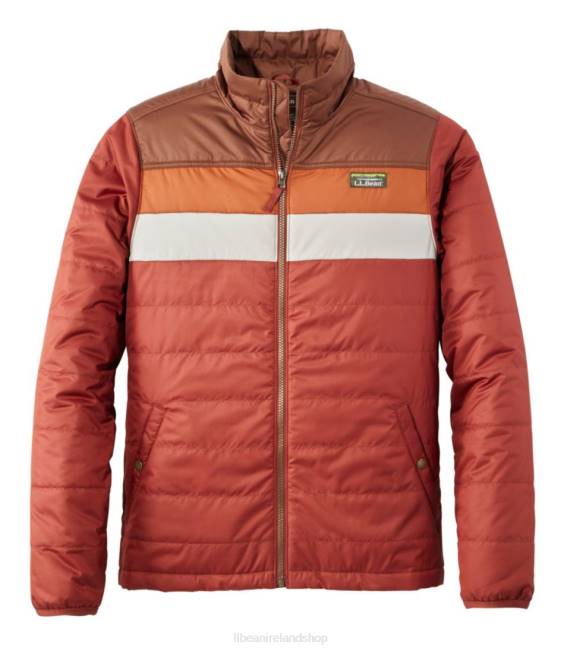 L.L.Bean Mountain Classic Puffer Jacket Men J46J3429 Outerwear Dark Russet/Dark Barley