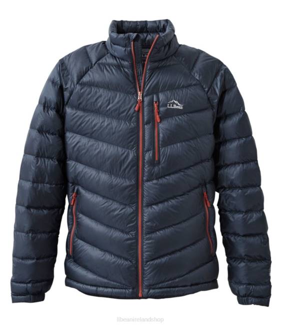 L.L.Bean Ultralight 850 Down Jacket Men J46J3391 Outerwear Carbon Navy