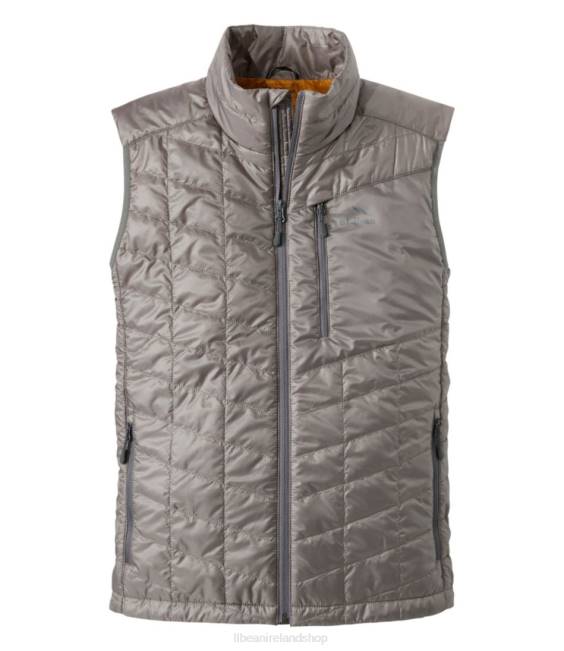 L.L.Bean PrimaLoft Packaway Vest Men J46J6597 Outerwear Graphite/Alloy Gray