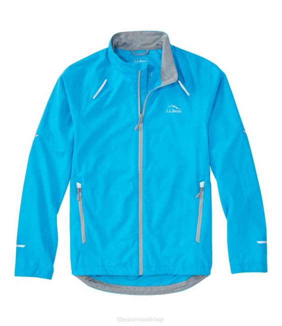 L.L.Bean Bright Multisport Jacket Men J46J3384 Outerwear Electric Aqua