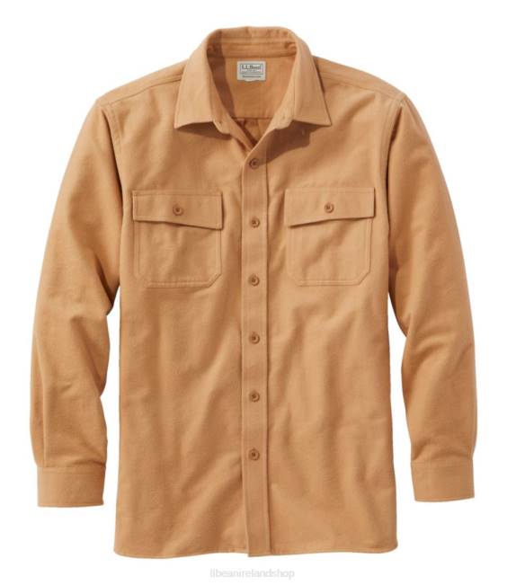 L.L.Bean Chamois Shirt Men J46J3256 Clothing Barley