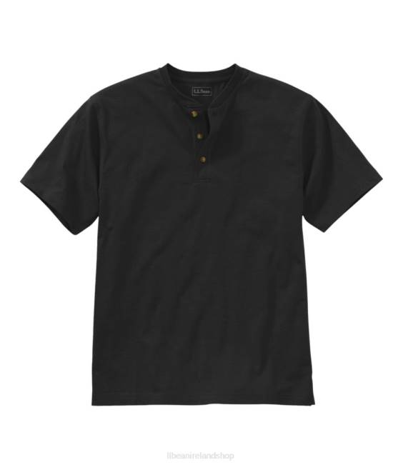 L.L.Bean Carefree Unshrinkable Tee Men J46J6899 Clothing Black