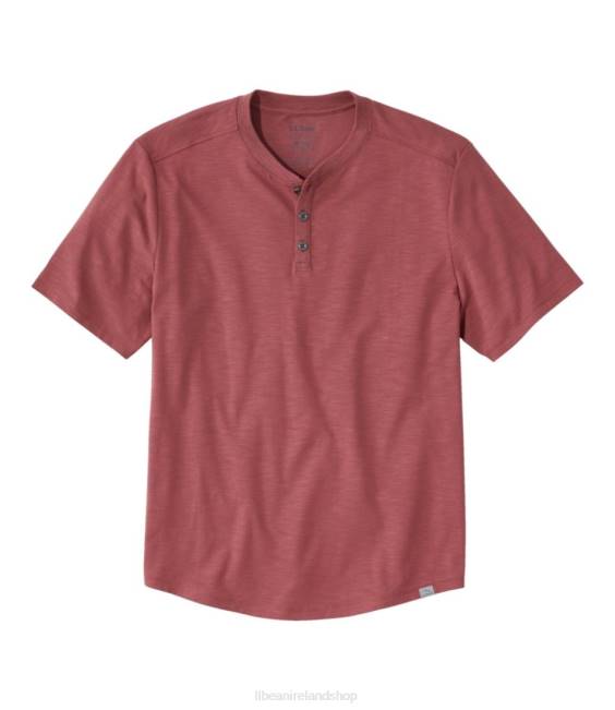 L.L.Bean Explorer Slub Tee Men J46J4832 Clothing Rosewood