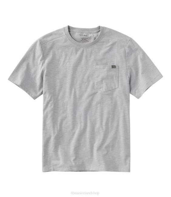 L.L.Bean Explorer Slub Tee Men J46J6972 Clothing Quarry Gray