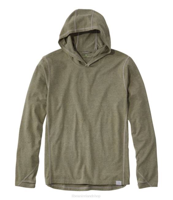 L.L.Bean Insect Shield Hoodie Men J46J289 Clothing Kelp Green