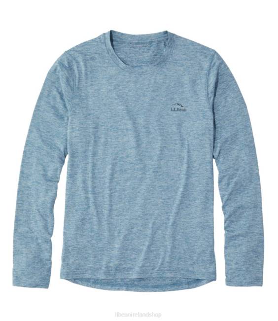 L.L.Bean Insect Shield Pro Knit Crew Men J46J6138 Clothing Slate Heather