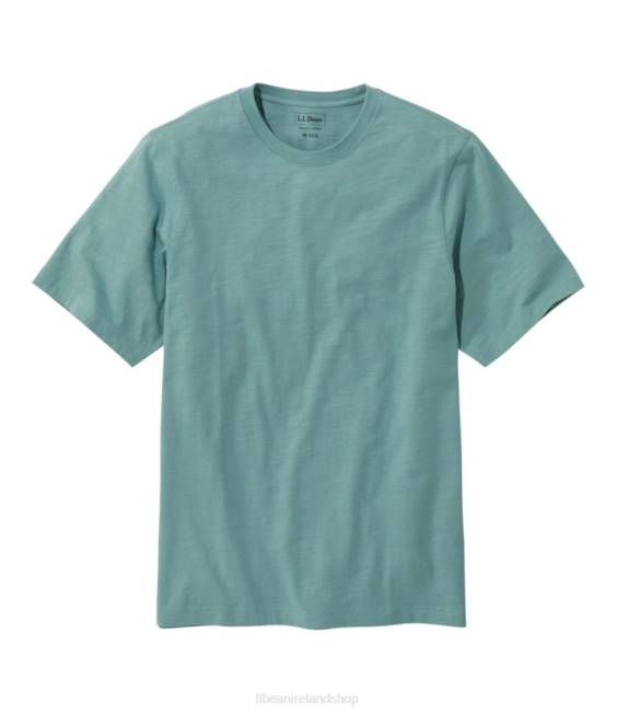 L.L.Bean Lakewashed Organic Cotton Tee Men J46J5747 Clothing Sea Pine