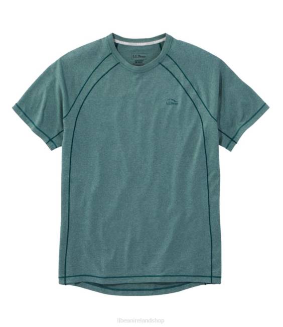 L.L.Bean Quick-Dry Trail Tee Short-Sleeve Men J46J265 Clothing Soft Spruce