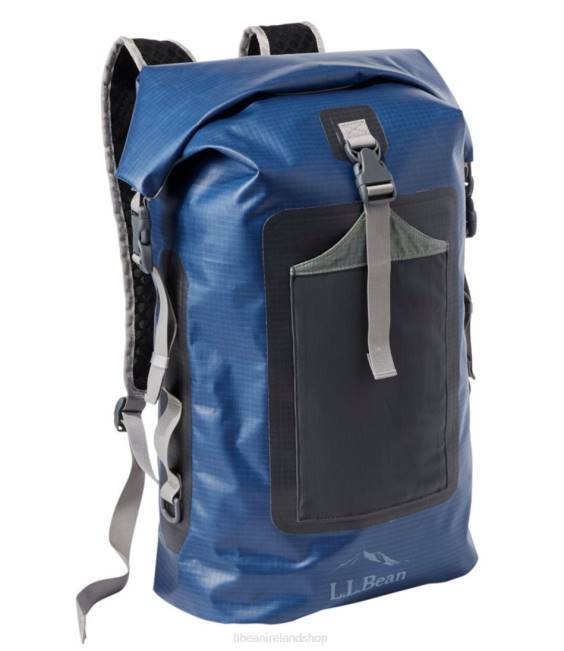 L.L.Bean Adventure Pro Waterproof Day Pack Unisex J46J1379 Outdoor Equipment Ocean Blue