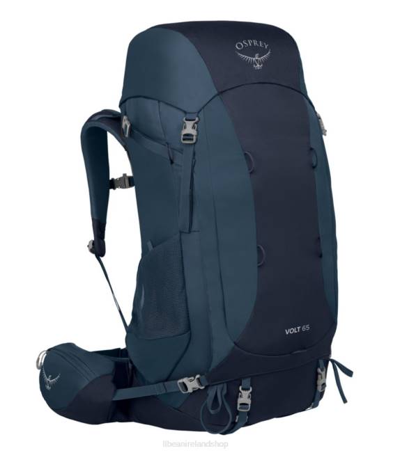 L.L.Bean Osprey Volt 65 Multiday Backpack Unisex J46J1662 Outdoor Equipment Muted Space Blue