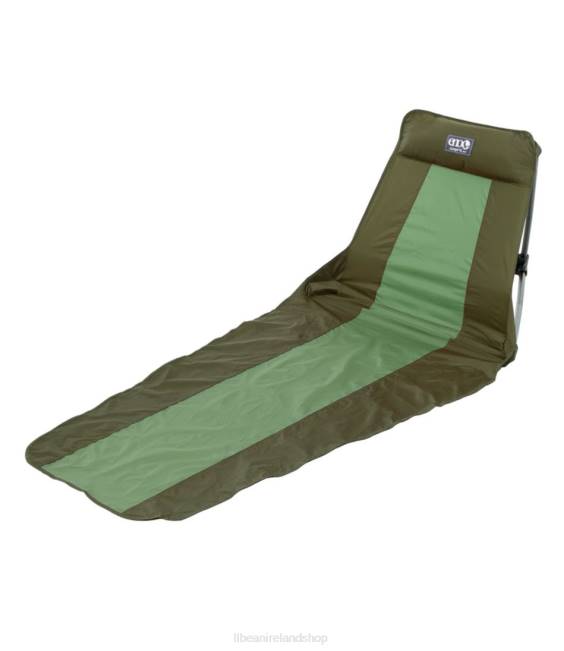 L.L.Bean ENO Lounger GL Chair Unisex J46J1930 Camping Furniture Olive/Lime