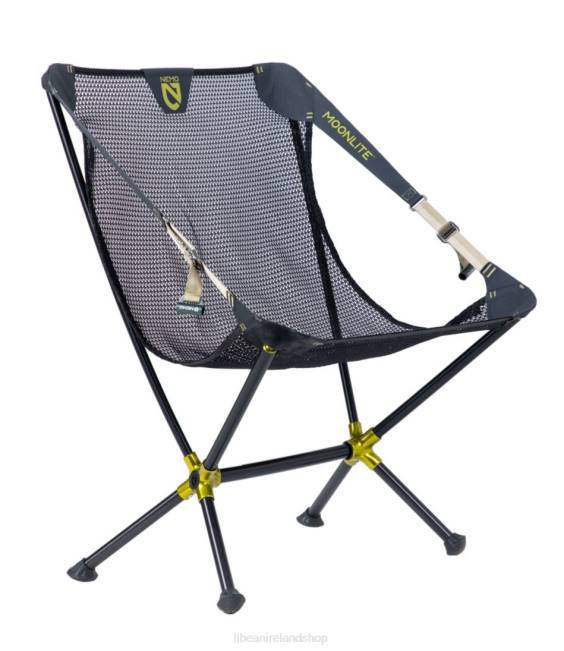 L.L.Bean Nemo Moonlite Reclining Camp Chair Unisex J46J1618 Camping Furniture Black Pearl