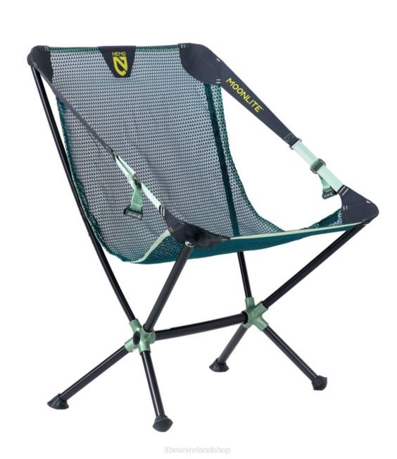 L.L.Bean Nemo Moonlite Reclining Camp Chair Unisex J46J4015 Camping Furniture Lagoon