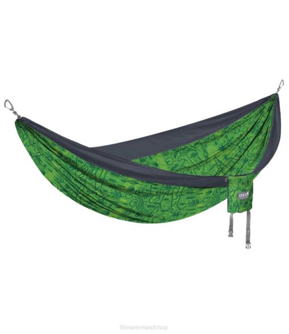 L.L.Bean ENO DoubleNest Hammock Giveback Unisex J46J5327 Camping Furniture Outside LNT/Charcoal
