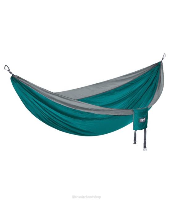 L.L.Bean ENO DoubleNest Hammock Unisex J46J1480 Camping Furniture Seafoam/Grey