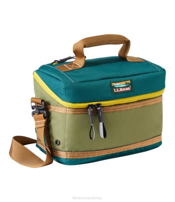 L.L.Bean Soft Pack Cooler Lunch Unisex J46J1234 Camping Kitchen Spruce/Avocado