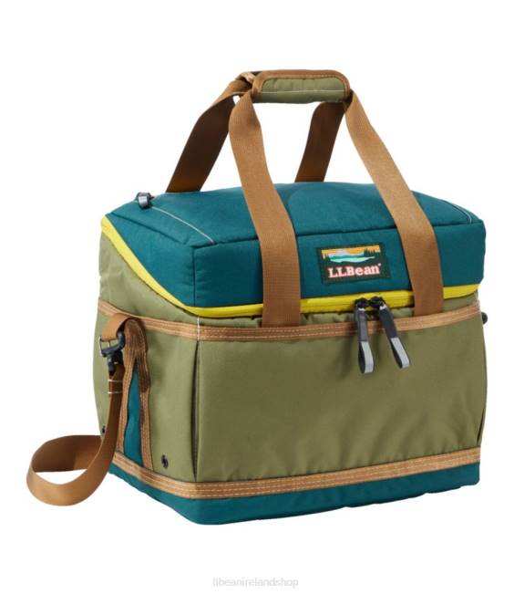 L.L.Bean Soft Pack Cooler Picnic Unisex J46J1352 Camping Kitchen Spruce/Avocado