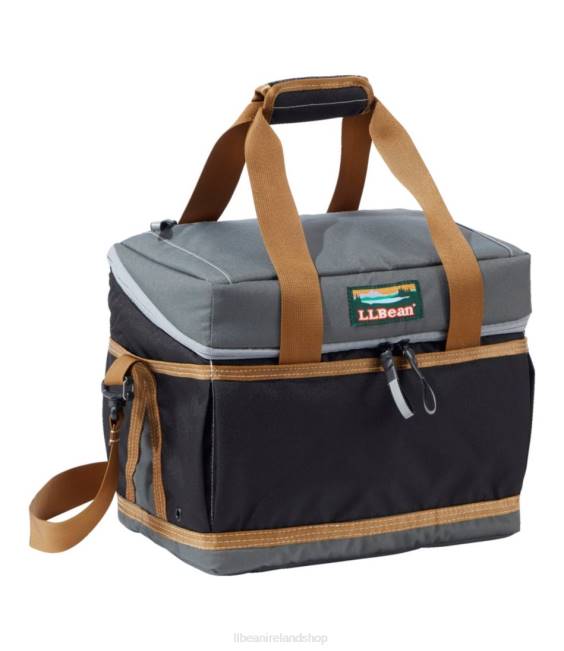 L.L.Bean Soft Pack Cooler Picnic Unisex J46J3920 Camping Kitchen Black/Shale Gray