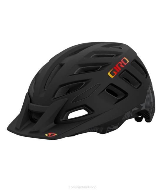 L.L.Bean Giro Radix Mountain Bike Helmet with MIPS Unisex J46J1736 Outdoor Equipment Matte Black Hypnotic