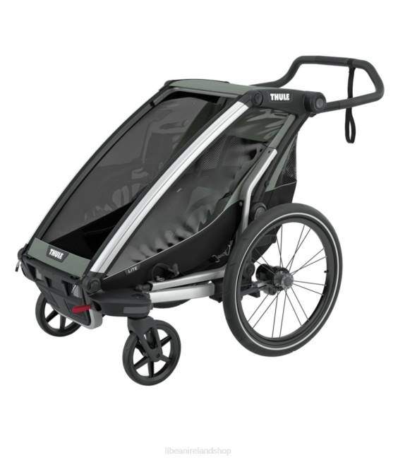 L.L.Bean Thule Chariot Lite 1 Multisport Stroller Unisex J46J2183 Outdoor Equipment Agave