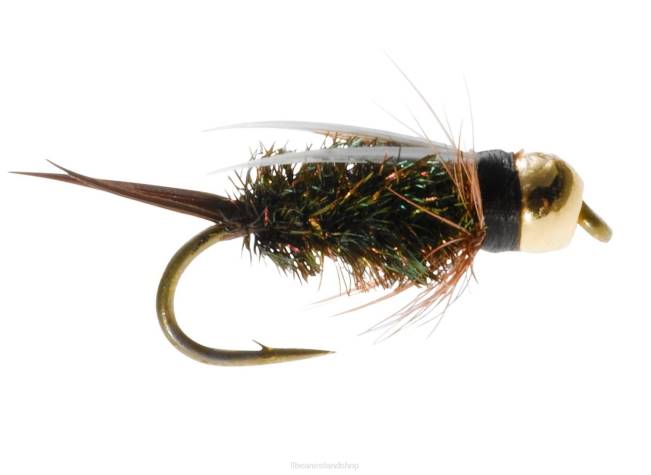 L.L.Bean Gold Bead Prince Nymph Unisex J46J2280 Fishing Peacock