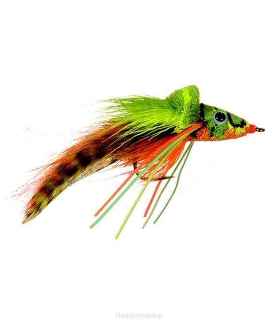 L.L.Bean Swimming Frog Umpqua 1 Pack Unisex J46J4123 Fishing Orange Belly