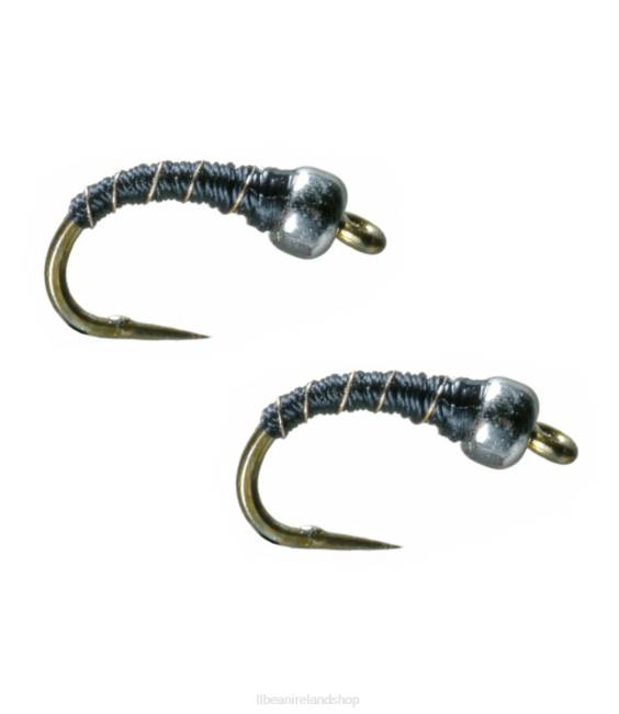 L.L.Bean Tungsten Zebra Midge Unisex J46J4124 Fishing Black