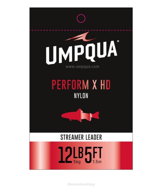 L.L.Bean Umpqua Perform X HD Streamer Leader 5' Unisex J46J2093 Fishing Clear
