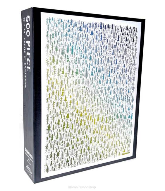 L.L.Bean Pine Trees Puzzle 500 Pieces Unisex J46J1932 Games & Recreation Multi