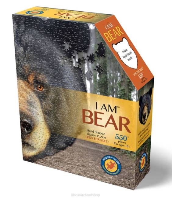 L.L.Bean Poster Size Bear Puzzle Unisex J46J1960 Games & Recreation Multi