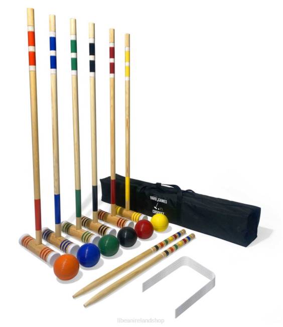 L.L.Bean Yard Games Croquet Set Unisex J46J2115 Games & Recreation Multi Color
