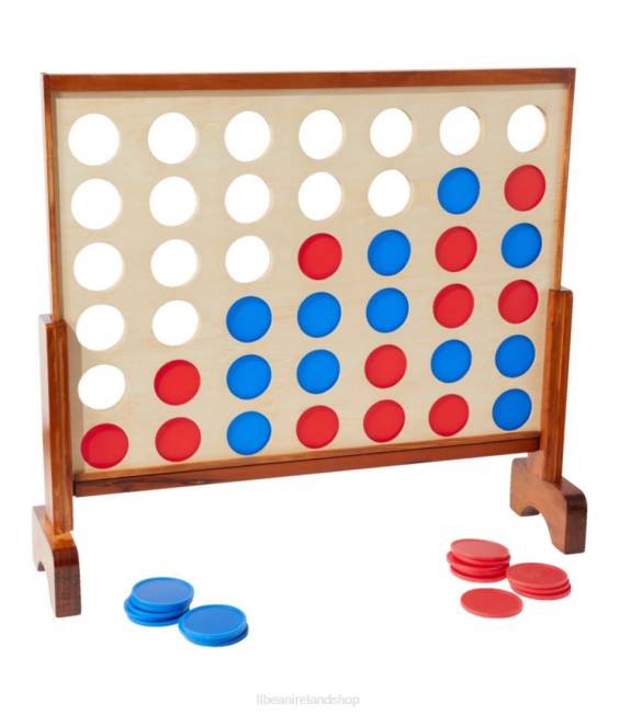 L.L.Bean Yard Games Giant 4 In A Row Game Unisex J46J2108 Games & Recreation Multi Color