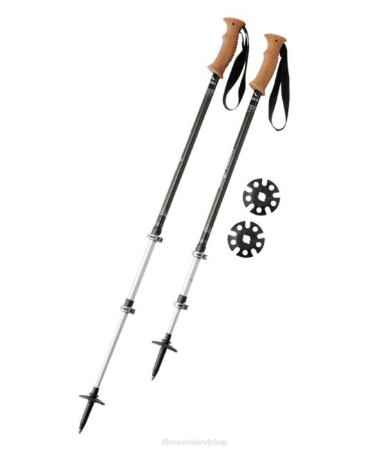 L.L.Bean Ridge Runner Hiking Poles Unisex J46J1624 Outdoor Equipment Black Spruce/Deepest Pine