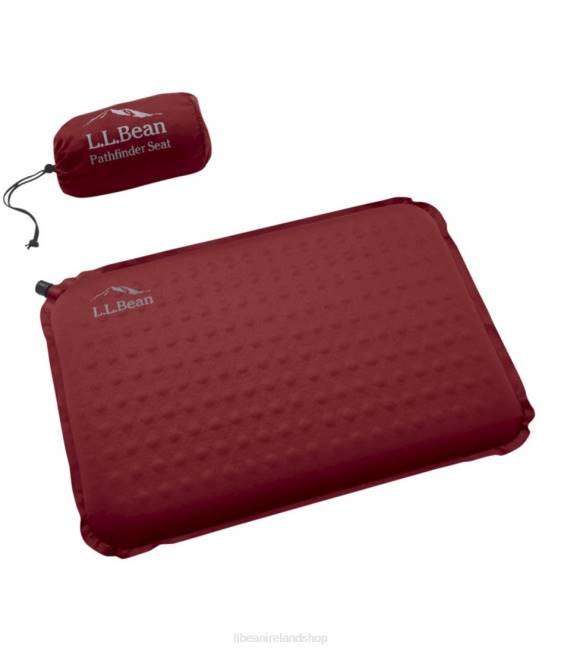 L.L.Bean Pathfinder Self-Inflating MultiSport Seat Unisex J46J3997 Outdoor Equipment Red