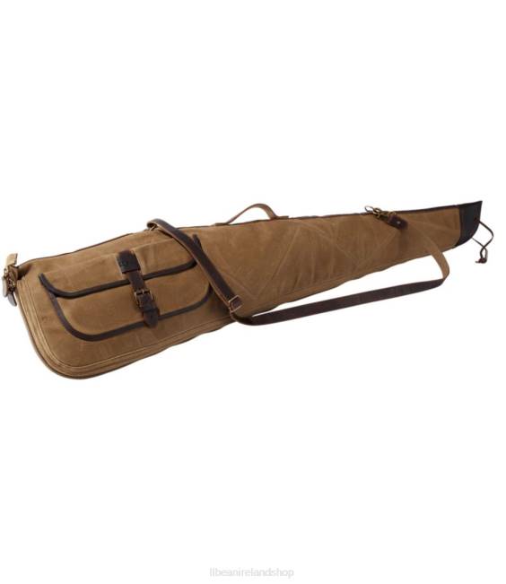 L.L.Bean x Double L Waxed-Cotton Shotgun Case Unisex J46J1732 Outdoor Equipment Maple Brown