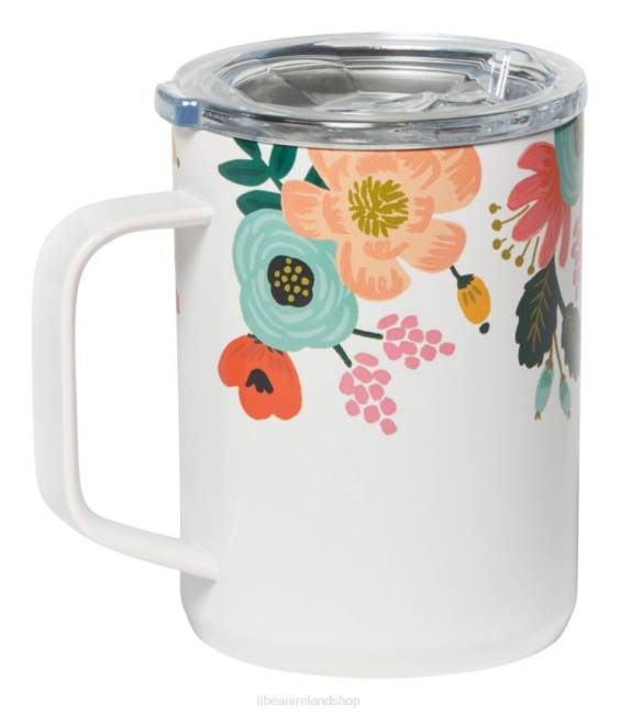 L.L.Bean Corkcicle x Rifle Paper Co. Mug Unisex J46J4170 Outdoor Accessories Cream